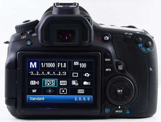 Быстрые настройки камеры DSLR камеры